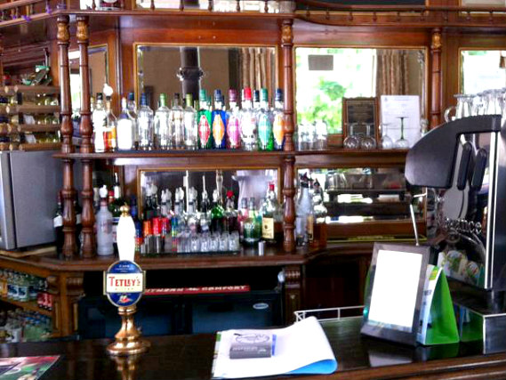 Relax and make new friends in the licensed bar at the Forest Gate Hotel