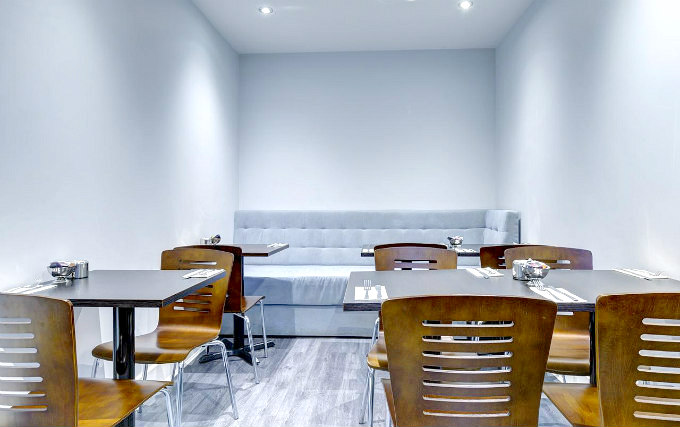 Sit with friends and plan your day in the Breakfast room