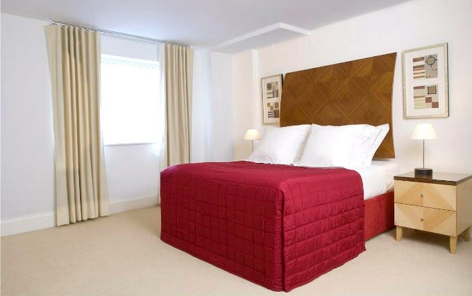 A typical double room at Marlin Apartments Empire Square
