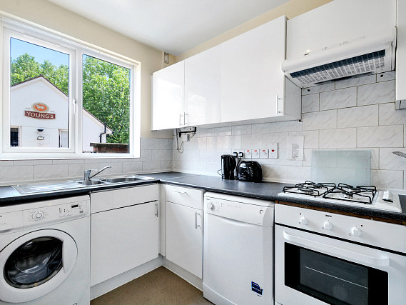 kitchen at Access Apartments Maida Vale South