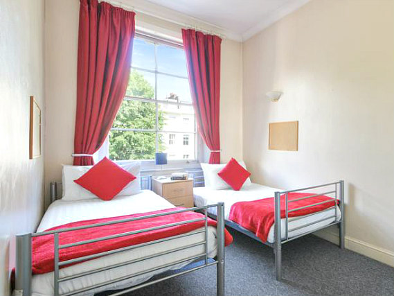A typical room at Access Apartments Maida Vale South