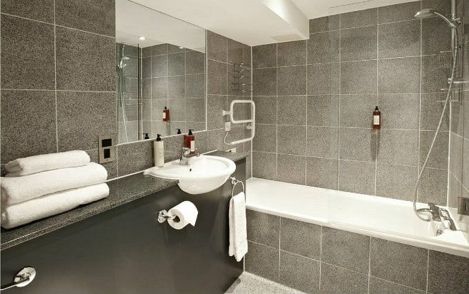 A typical bathroom at 196 Bishopsgate