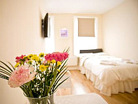 A double room at 60 Warwick House Studios London