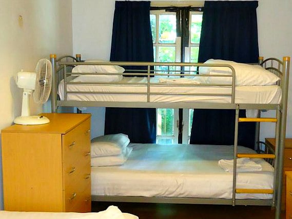 A typical dorm room at Access Apartments Earls Court
