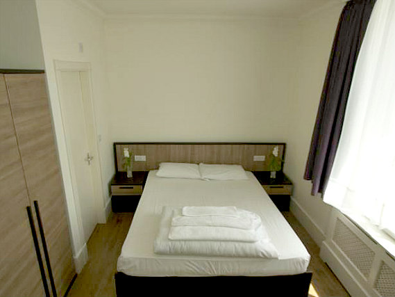 A double room at The London Pembury Hotel is perfect for a couple
