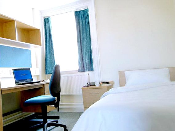 Single rooms at Northumberland House provide privacy