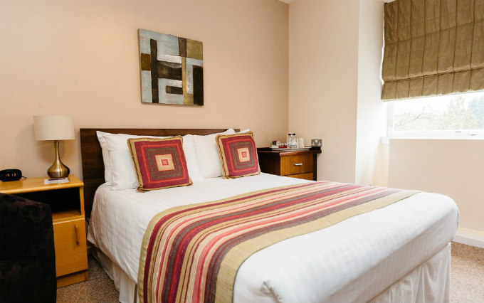 A typical double room at Conference Park Birmingham