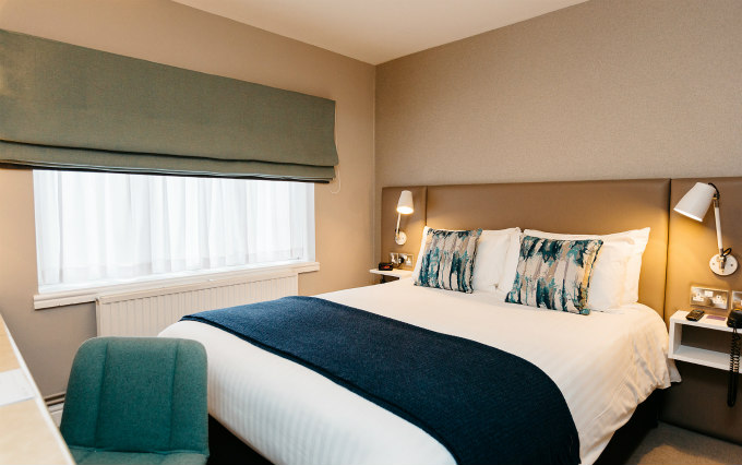 A comfortable double room at Conference Park Birmingham
