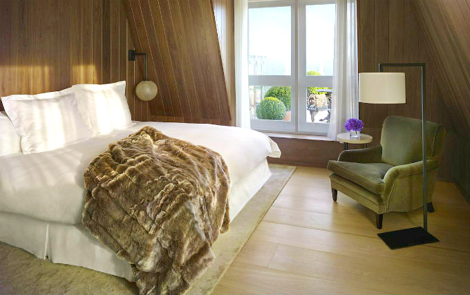 A double room at The London EDITION