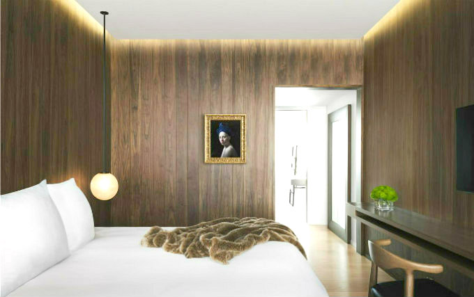 A double room at The London EDITION