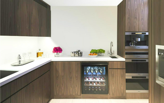 kitchen at The London EDITION