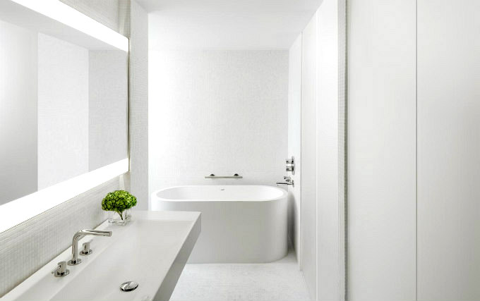 Relax in the bath after a long day