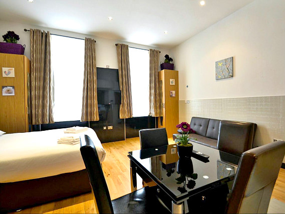 A double room at Apart Hotel 73