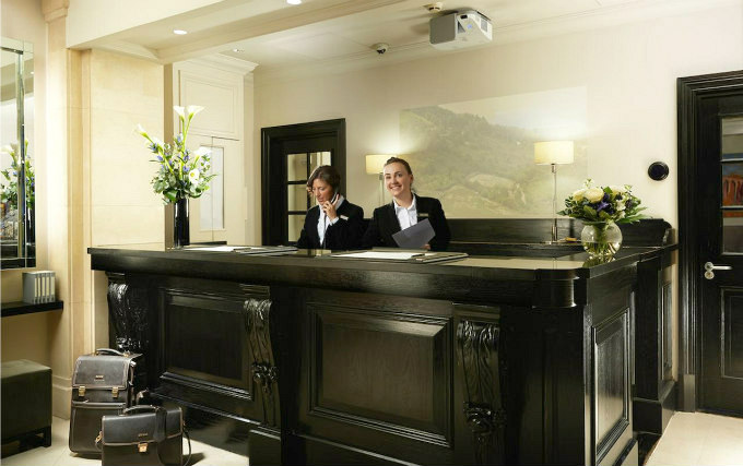 Reception at London Bridge Hotel