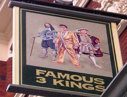 Book a hotel near Famous Three Kings Pub