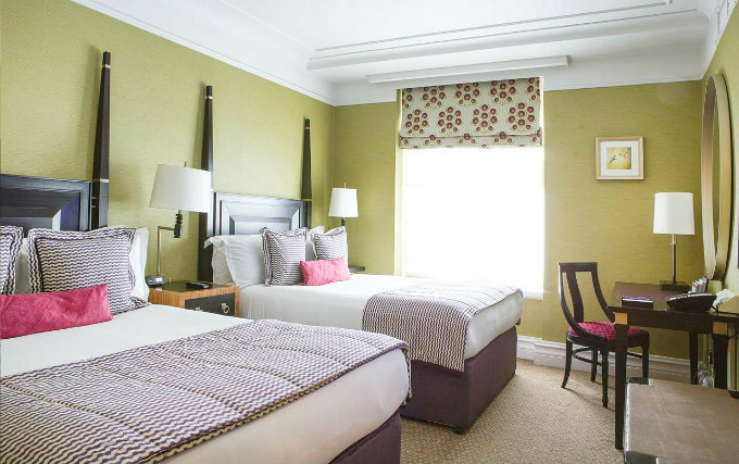 A typical quad room at St. Ermins Hotel Autograph Collection