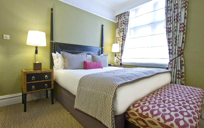 A typical double room at St. Ermins Hotel Autograph Collection