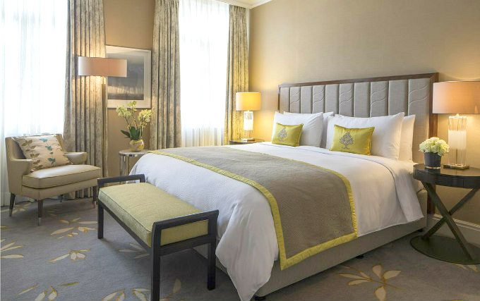 A typical double room at Grosvenor House Hotel