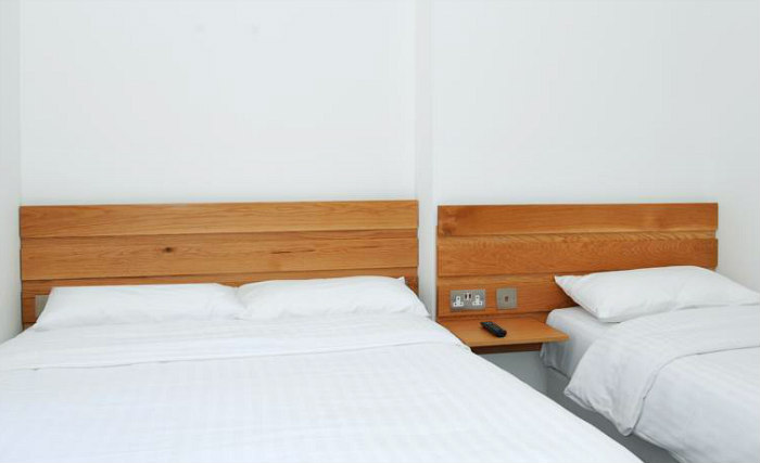 Triple rooms at Prince William Hotel are the ideal choice for groups of friends or families