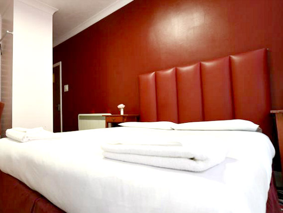 A double room at The Park Hotel Ilford is perfect for a couple