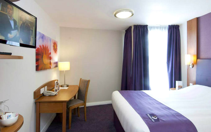 A typical double room at Quality Hotel Westminster