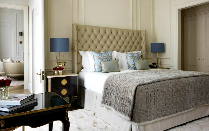 A comfortable double room at The Kensington Hotel