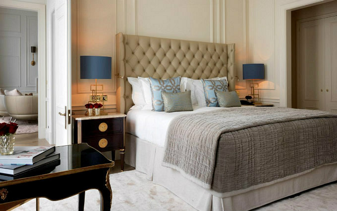 A comfortable double room at The Kensington Hotel