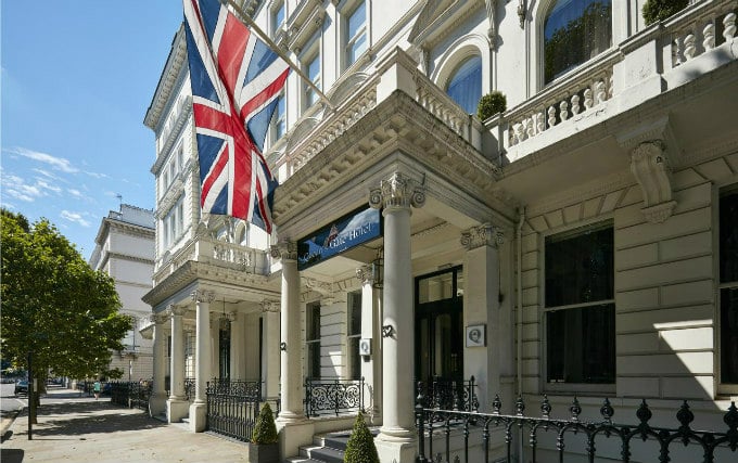 The exterior of 54 Queens Gate Hotel