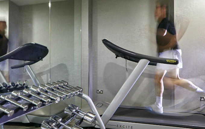 Gym at 54 Queens Gate Hotel