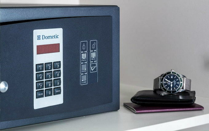 Locker at 54 Queens Gate Hotel