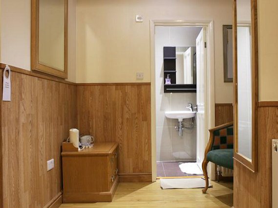 Enjoy the privacy and convenience of your own private bathroom