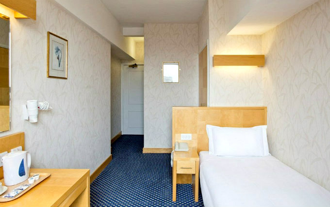 A single room at Imperial Hotel