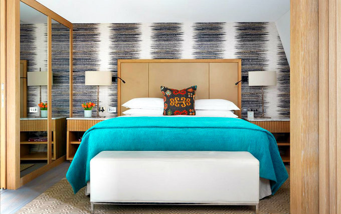 A typical double room at The Marylebone Doyle Collection