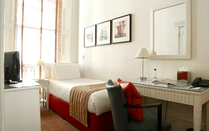 Single Room at Kensington House Hotel
