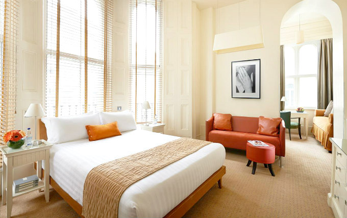 A double room at Kensington House Hotel