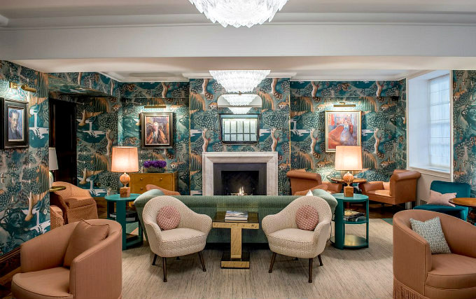 Living Room at The Bloomsbury Hotel