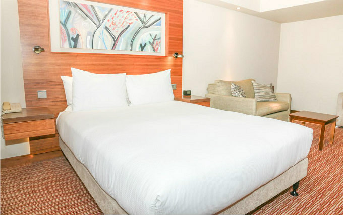 A comfortable double room at 100 Queen's Gate Hotel London Curio Collection by Hilton