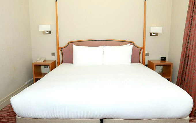 A typical double room at 100 Queen's Gate Hotel London Curio Collection by Hilton