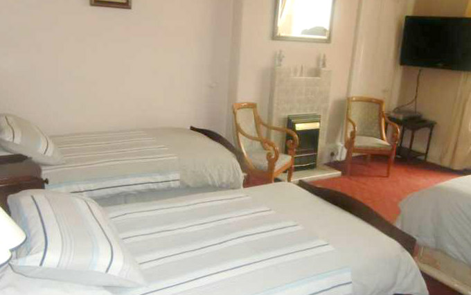 Quad rooms are great for friends and family sharing