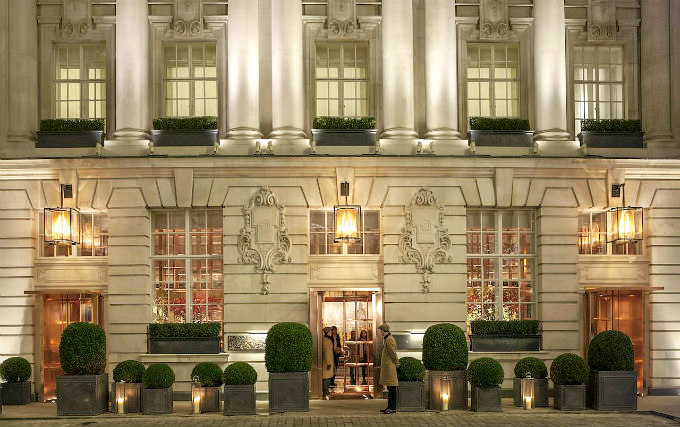 An exterior view of Rosewood London