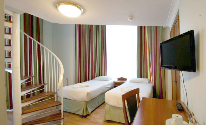 Family rooms at Royal Eagle Hotel London