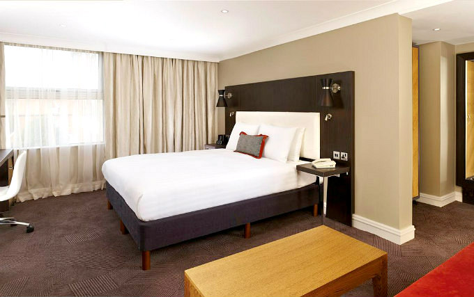 A double room at Doubletree by Hilton London Ealing Hotel