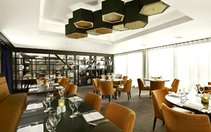 Relax and enjoy your meal in the Dining room at Doubletree by Hilton London Ealing Hotel
