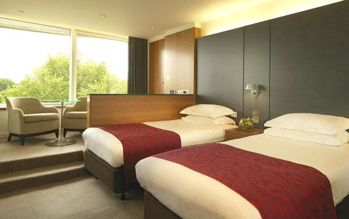 Twin room at Royal Garden Hotel