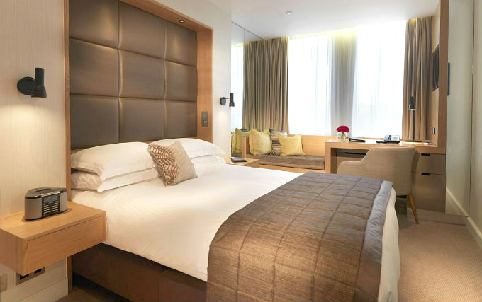 A double room at Royal Garden Hotel