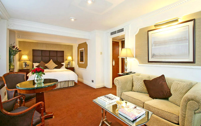 A typical room at Rathbone Hotel