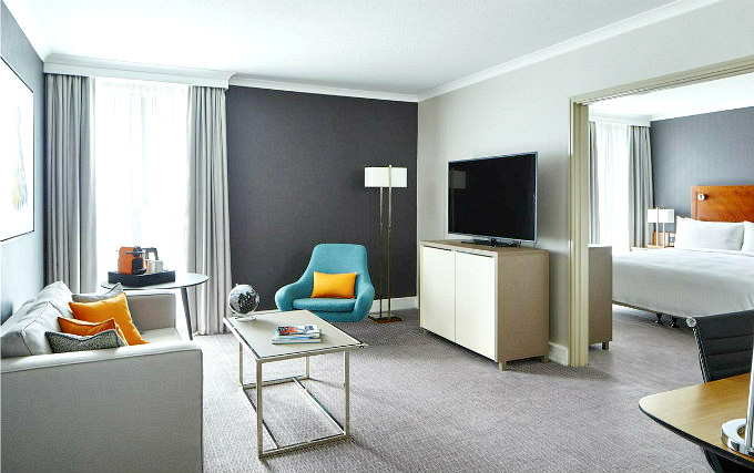 Double Room at London Heathrow Marriott Hotel