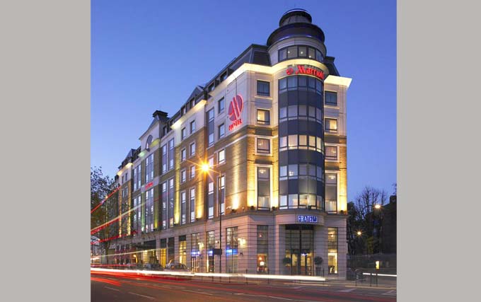 An exterior view of London Marriott Hotel Maida Vale