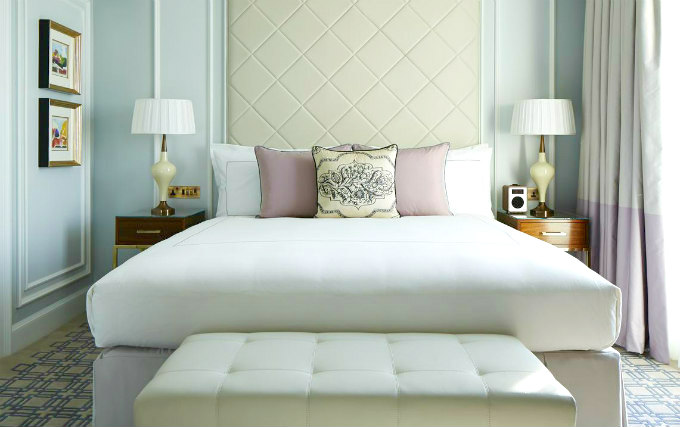 A double room at Marriott Park Lane