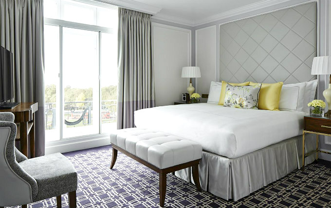 A comfortable double room at Marriott Park Lane